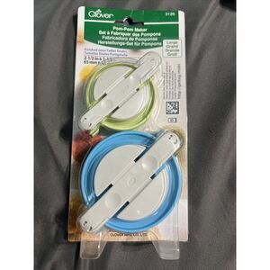 Clover Pom Pom Maker - Large‎ Size - For 65mm and 85mm Pompoms